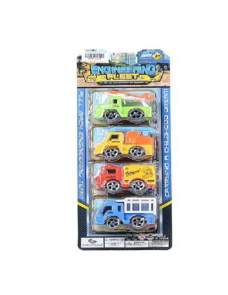 POJAZDY BUDOWLANE "COLOR - 2" - 4 szt.