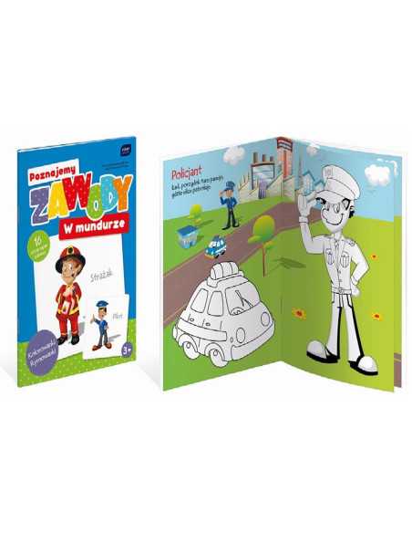 KOLOROWANKA "POZNAJ ZAWODY MUNDUROWE"