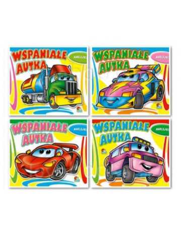 KOLOROWANKA "WSPANIAŁE AUTKA"
