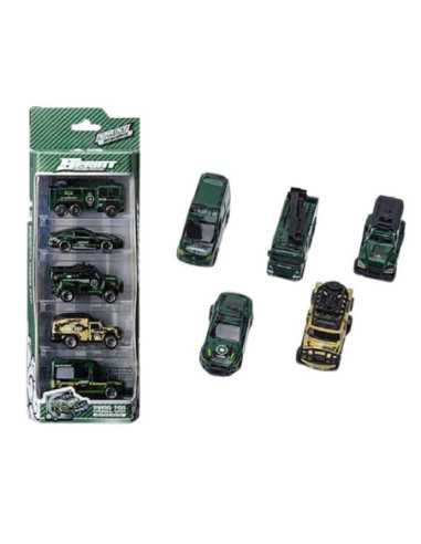 POJAZDY PREMIUM "WOJSKO - SPRINT" - 5 szt.