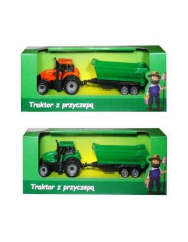 TRAKTOR Z PRZYCZEPKĄ "SERIA - 3"