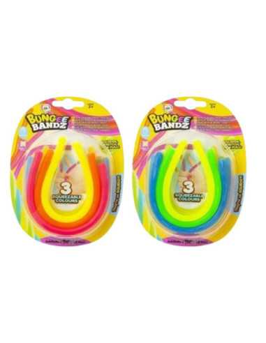 ZABAWKA SENSORYCZNE "BUNGE BANDZ - SZNURKI" - 3 szt.
