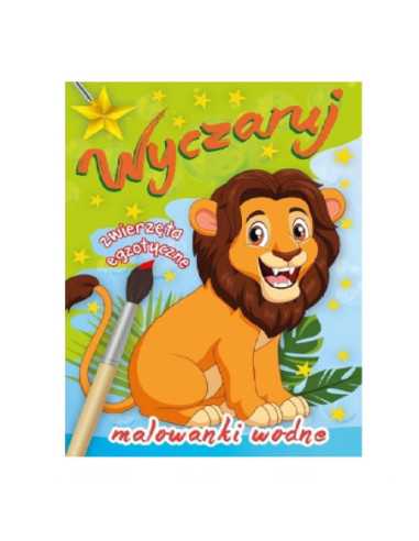 MALOWANKI WODNE "WYCZARUJ ZWIERZĄTA EGZOTYCZNE"