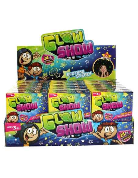 ŚWIECĄCE GWIAZDKI "GLOW SHOW" - 15 szt.