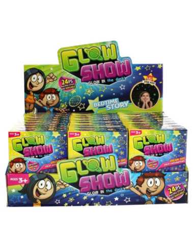 ŚWIECĄCE GWIAZDKI "GLOW SHOW" - 15 szt.