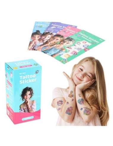 TATUAŻE DLA DZIEWCZYNEK "GIRL - MIX" - 50 szt.