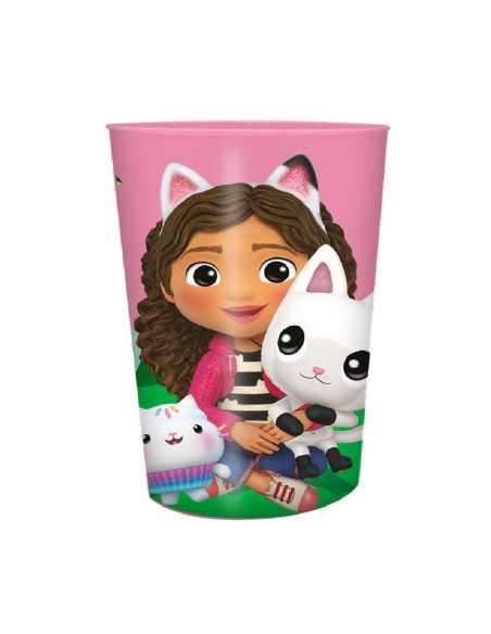 KUBEK DO MYCIA ZĘBÓW "KOCI DOMEK GABI" - 250 ML