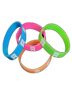 BRANSOLETKA "LOOM BANDS" - nagroda Dzielny Pacjent w gabinecie stomatologicznym